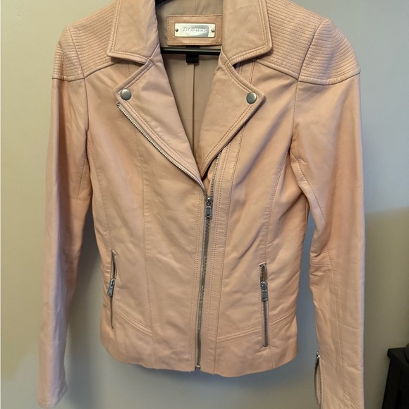 Danier Jackets & Blazers - Danier Women's Blush Leather Jacket